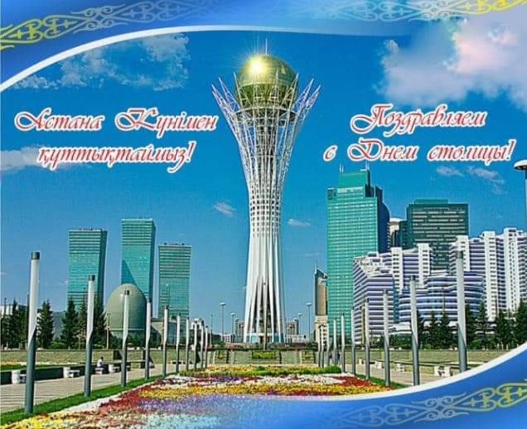 Открытка с днем рождения на казахском