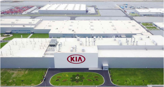 Запуск нового завода «KIA»